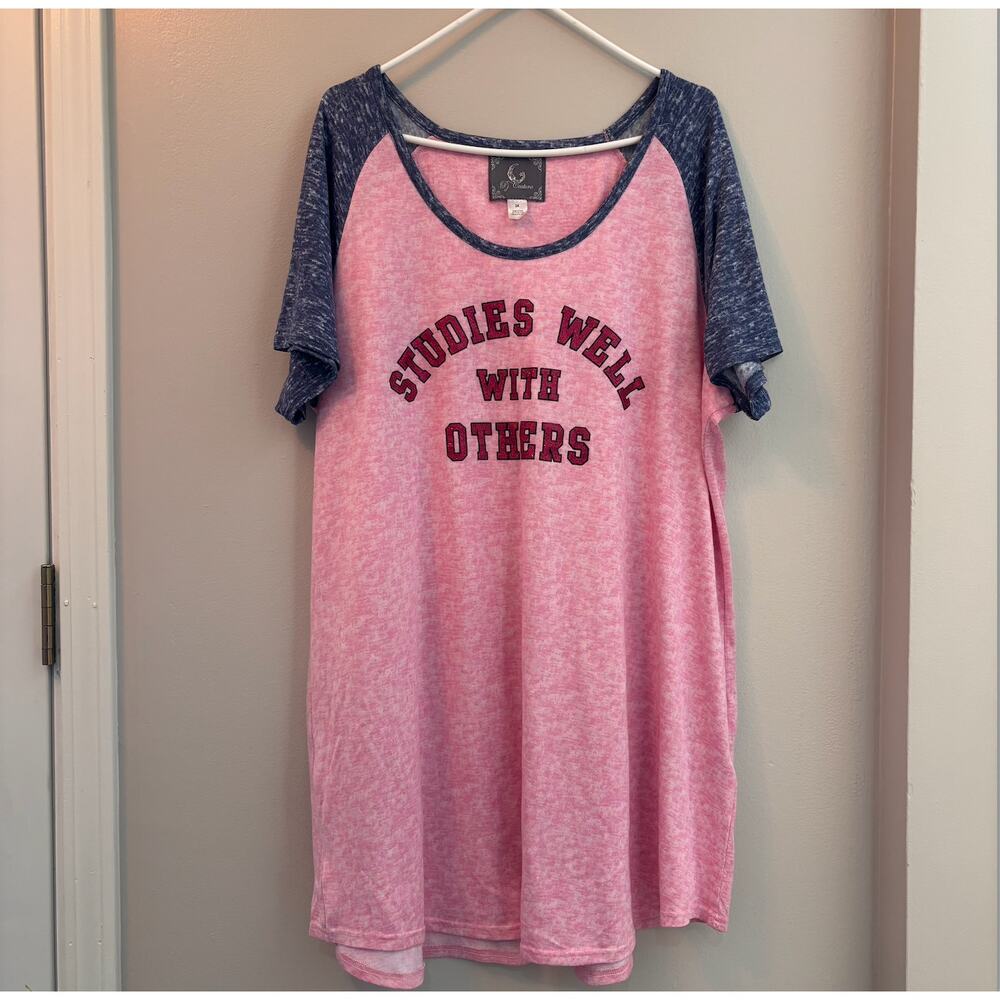 PJ Couture comfy sleep shirt size 2x